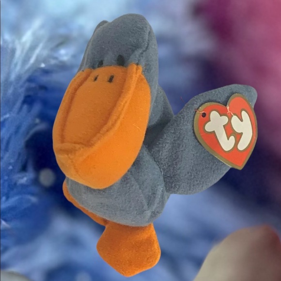 Ty Other - 🟢5/$25  Scoop Teenie Beanie Baby Pelican